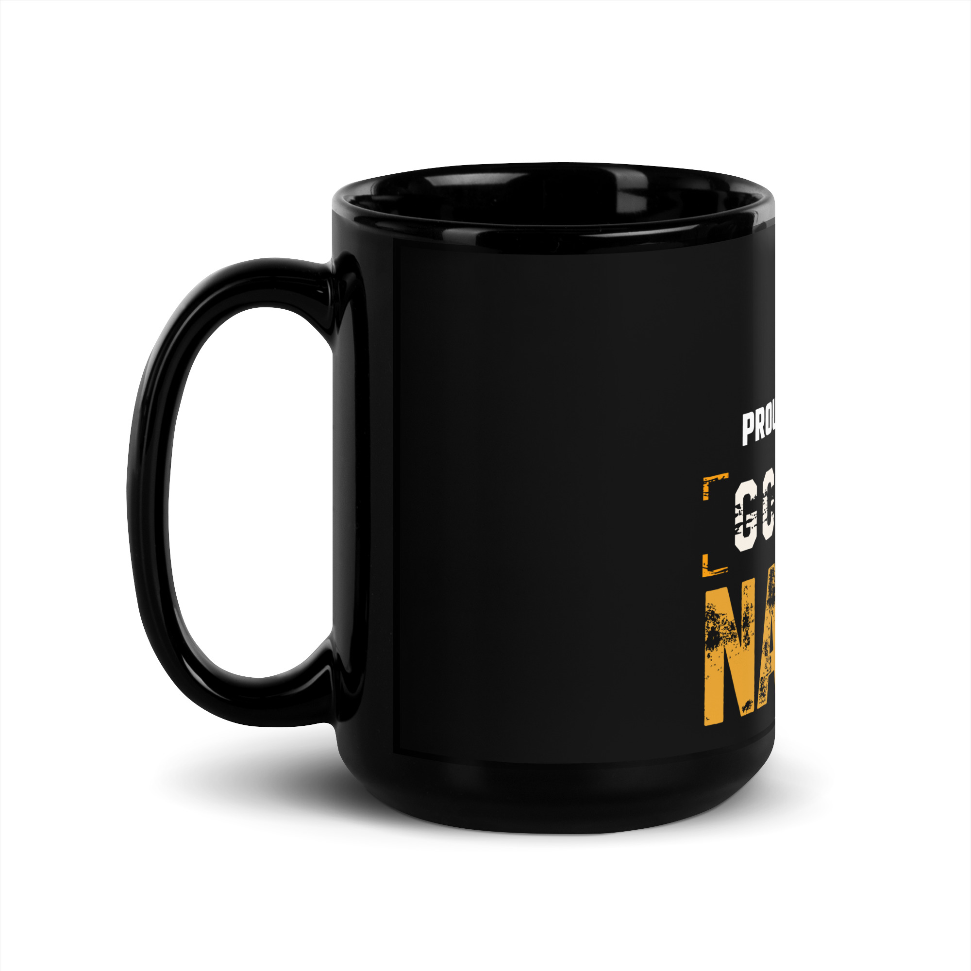 Black Glossy Mug - Image 2